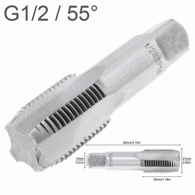 G1/2 G1/4 G1/8 G3/8 G3/4 vītnes vītne 55 grādu trieciencaurules plāksne G vītņgrieze ar roku vītņgriezes caurule Vītnes remonta mašīnas vītņošanas instrumenti