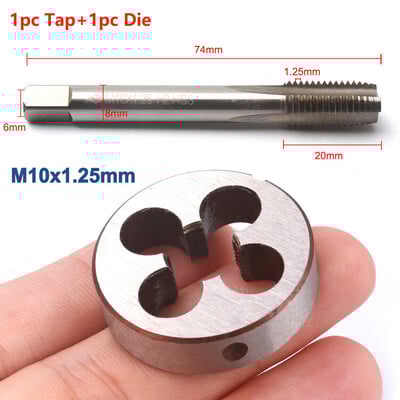 Filet cu filet M10/M12/M14/M16 Filet metric HSS Filetare mașină Dop conic Filet rotund