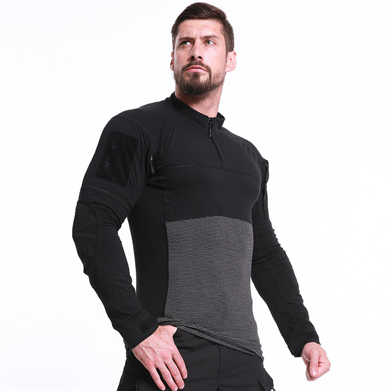 Taktikariietus pikkade varrukatega Combat Jersey Gen.4 konnakostüüm Kamuflaaž T-särk Sõjaväeline meeste särk välispaintballi lukuga topsid