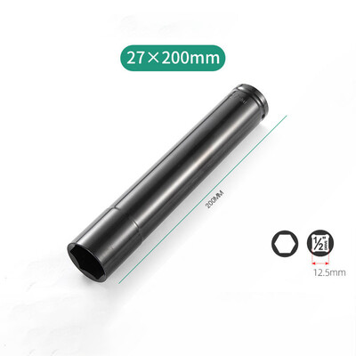 200 mm adâncime cheie hexagonală cu cap 1/2" Adaptor de antrenare extra lungă cheie hexagonală cu impact unealta de mână 14-32mm