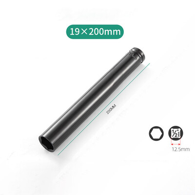 200 mm adâncime cheie hexagonală cu cap 1/2" Adaptor de antrenare extra lungă cheie hexagonală cu impact unealta de mână 14-32mm