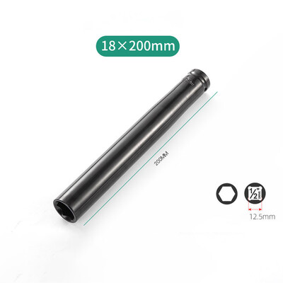 200 mm adâncime cheie hexagonală cu cap 1/2" Adaptor de antrenare extra lungă cheie hexagonală cu impact unealta de mână 14-32mm