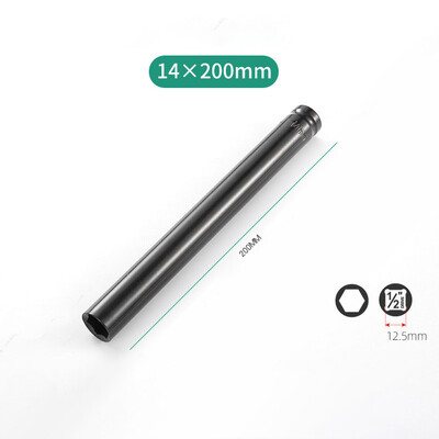200 mm adâncime cheie hexagonală cu cap 1/2" Adaptor de antrenare extra lungă cheie hexagonală cu impact unealta de mână 14-32mm