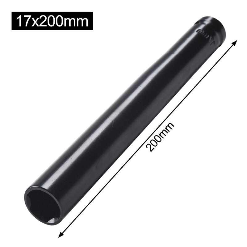 200 mm adâncime cheie hexagonală cu cap 1/2" Adaptor de antrenare extra lungă cheie hexagonală cu impact unealta de mână 14-32mm