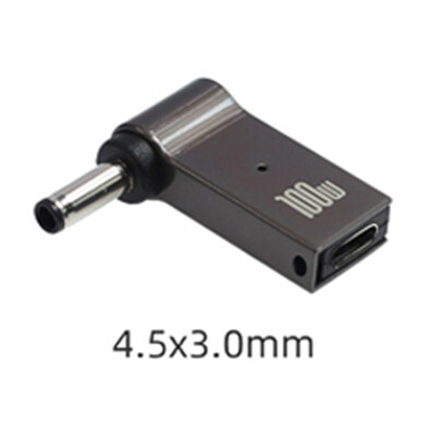 1 gab 100 W 5,5 7,9 4,0 2,5 6,5 mm līdzstrāvas uz USB tipa C ātrās uzlādes adaptera spraudņa savienotājs Universāls USB C klēpjdatora lādētāja pārveidotājs