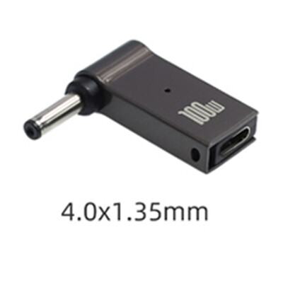 1 gab 100 W 5,5 7,9 4,0 2,5 6,5 mm līdzstrāvas uz USB tipa C ātrās uzlādes adaptera spraudņa savienotājs Universāls USB C klēpjdatora lādētāja pārveidotājs