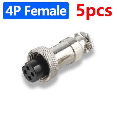 5gab GX12 aviācijas savienotājs 2 3 4 5 6 7 kontaktu vīrišķais M12 savienotājs Aviatora spraudņa ligzda