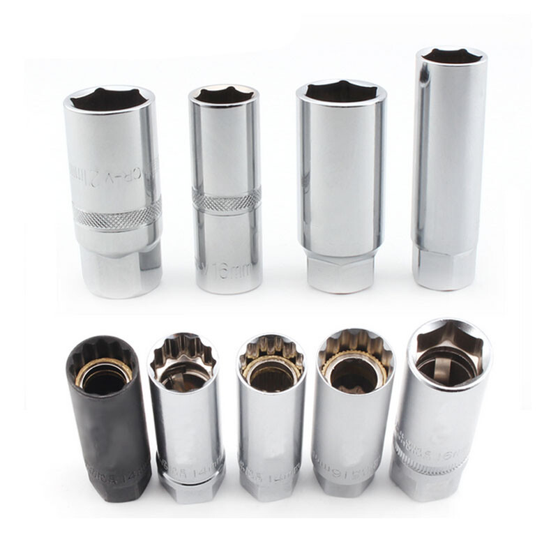 O bucată 14 16 21mm cheie pentru bujii demontare mașină cheie cu manson de reparare 3/8 1/2 inch șrapnel instrument cheie