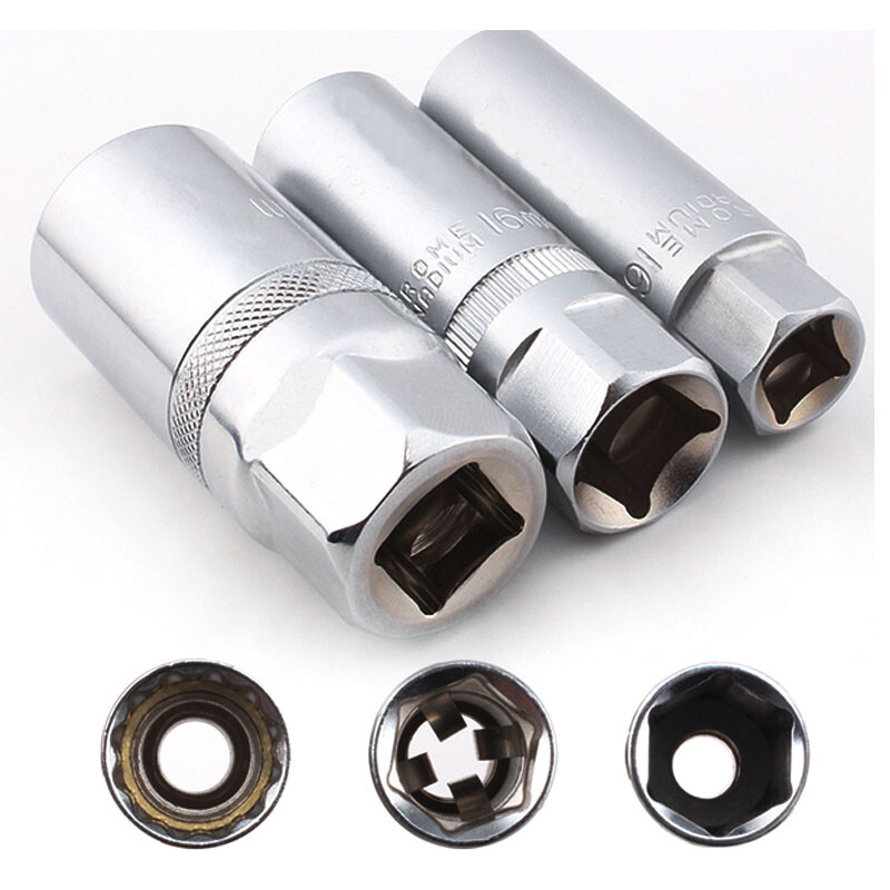 O bucată 14 16 21mm cheie pentru bujii demontare mașină cheie cu manson de reparare 3/8 1/2 inch șrapnel instrument cheie