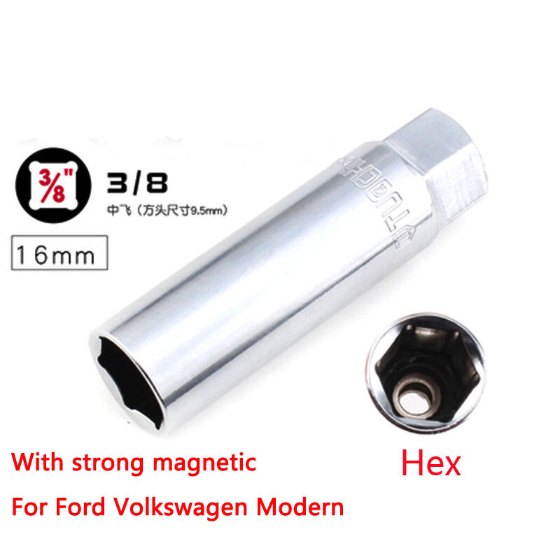 O bucată 14 16 21mm cheie pentru bujii demontare mașină cheie cu manson de reparare 3/8 1/2 inch șrapnel instrument cheie