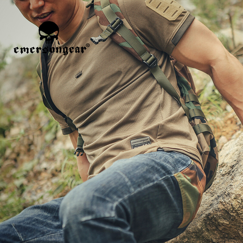 EMERSONGEAR Blue Label taktička UMP Frogmen sportska majica lagana brzosušeća majica dugih rukava za trčanje i pucanje na otvorenom