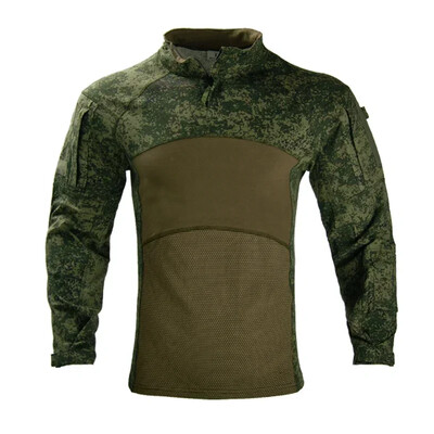 Pánske maskáčové tričko HAN WILD s dlhým rukávom, turistické, poľovnícke, bojové, pánske taktické tričká, airsoft, paintball, kempingové oblečenie