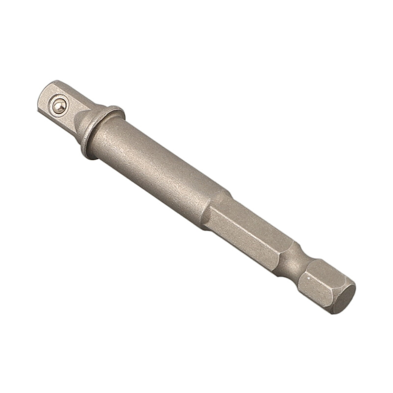 1/4 vnt gręžimo lizdo adapteris chromo-vanadžio plieno 1/4 colio šešiakampis kotas į kvadratinį lizdą, gręžimo antgalio strypas 25/30/50/65 mm įrankiai