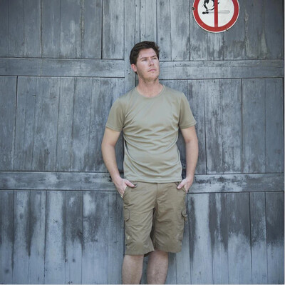 Ανδρικό μπλουζάκι τακτικής μπλουζάκι γυμναστικής για εξωτερικούς χώρους Προπόνηση γυμναστικής μπλουζάκι μάχης γρήγορου στεγνώματος Ρούχα κυνηγιού