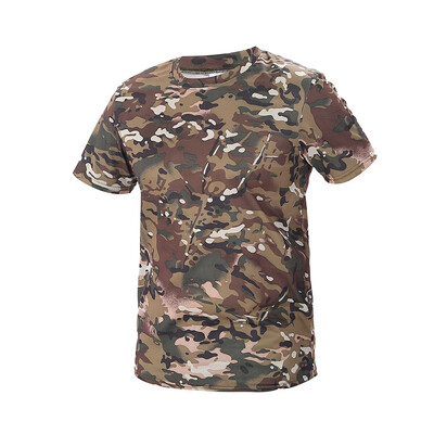 Ανδρικό μπλουζάκι τακτικής μπλουζάκι γυμναστικής για εξωτερικούς χώρους Προπόνηση γυμναστικής μπλουζάκι μάχης γρήγορου στεγνώματος Ρούχα κυνηγιού