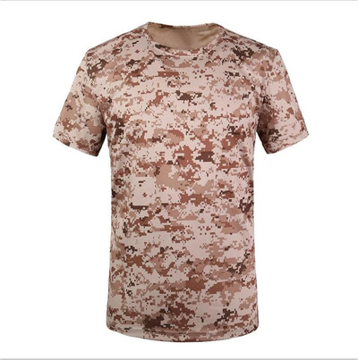 Ανδρικό μπλουζάκι τακτικής μπλουζάκι γυμναστικής για εξωτερικούς χώρους Προπόνηση γυμναστικής μπλουζάκι μάχης γρήγορου στεγνώματος Ρούχα κυνηγιού