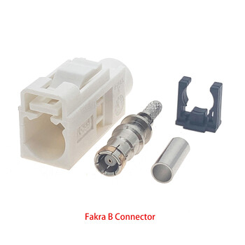 BEVOTOP 2Pcs/Παρτίδα Fakra A/B/C/D/E/F/G/H/I/K/M/Z Θηλυκό Jack RF Ομοαξονικοί συνδετήρες καλωδίων για RG316 / RG174 Καλώδιο Pigtail