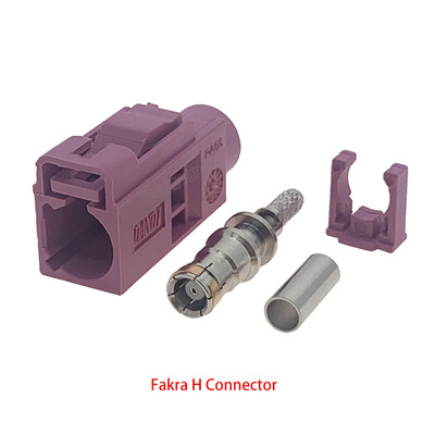 BEVOTOP 2tk/partii Fakra A/B/C/D/E/F/G/H/I/K/M/Z emane pistikupesa RF koaksiaaljuhtme pistikud RG316 / RG174 pigtailkaabli jaoks