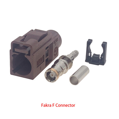 BEVOTOP 2tk/partii Fakra A/B/C/D/E/F/G/H/I/K/M/Z emane pistikupesa RF koaksiaaljuhtme pistikud RG316 / RG174 pigtailkaabli jaoks