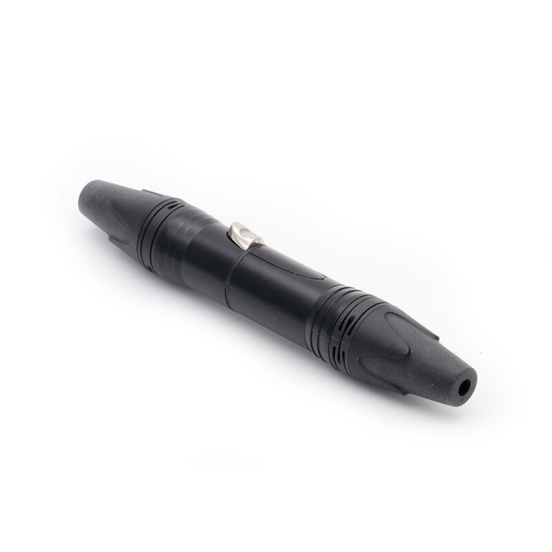 2 gab./1 komplekts XLR kabeļa savienotājs, 5 kontaktu XLR spraudnis vai ligzdas adapteris mikrofonam/MIC, cinka sakausējuma korpuss + vara kontakts