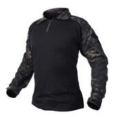 G3 Outdoor Tactical Combat krekls kaujas krekli Ripstop militārais ASV armijas CP Camo medību krekls kokvilnas sporta apģērbs 1/4 rāvējslēdzējs