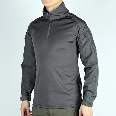 G3 Outdoor Tactical Combat krekls kaujas krekli Ripstop militārais ASV armijas CP Camo medību krekls kokvilnas sporta apģērbs 1/4 rāvējslēdzējs