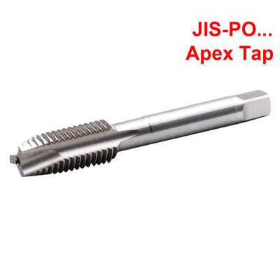 MOSASK 1db M2 M4 M8 M16 M10 M12 CNC JIS PO CNC JIS extrudált egyenes spirális fuvola horony vak HSS gépi csavarmeneten keresztül