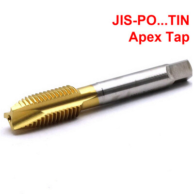 MOSASK 1db M2 M4 M8 M16 M10 M12 CNC JIS PO CNC JIS extrudált egyenes spirális fuvola horony vak HSS gépi csavarmeneten keresztül