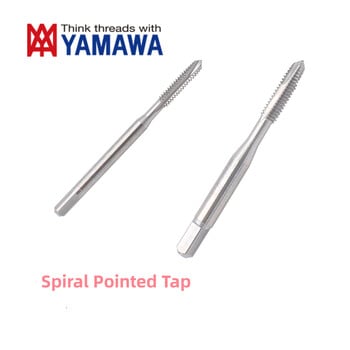 1 ΤΕΜ YAMAWA HSSE Fine Metric Spiral Fluted Βρύση M4M4.5M5*0.5/M5.5/M6.5X0.75 P2 Spiral μυτερή βρύση