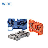 Din sínes sorkapocs blokkok 10 db ST-6 csatlakozók Elektromos vezetékek Visszahúzás típus Rugókosár csatlakozó sorkapcsok ST6