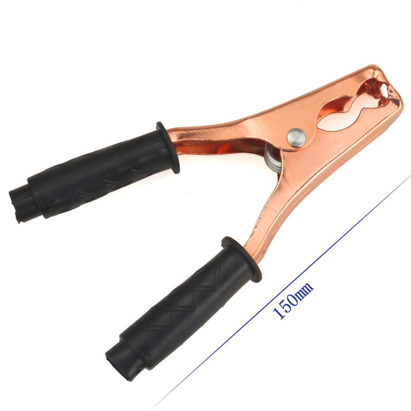 2 tk. komplekt vasega kaetud isoleeritud autokaabli aku testjuhtme klambrid alligaatoriklambri klambrid pistik vooluvõrk punane must isetegemise komplekti testijuhtmed