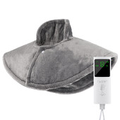 Tampă electrică de încălzire pentru gât, umăr, ameliorarea durerii articulațiilor, șal încălzit, fizioterapie, pătură termică, încălzitor, compresă fierbinte, birou la domiciliu