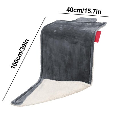 Elektriskais apsildes spilventiņš Elektriskā apsildāmā sega, bieza ar 3 siltuma režīmiem Mašīnā mazgājams divpusējs USB apsildāms sēdekļa spilvens ceļgalam