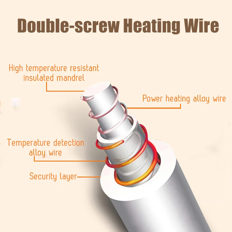 Pătură electrică de iarnă 220V Încălzitor mai gros Încălzitor de corp dublu Pătură încălzită Termostat Pătură de încălzire electrică