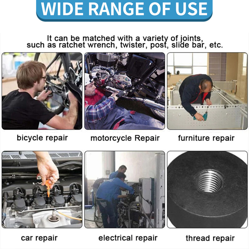 ar kobaltu pārklāts urbjmašīnas komplekts ar titāna pārklājumu sešstūra kāts ar titānu HSS skrūves vītne