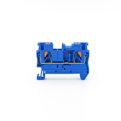 PT-2.5 10gb Din sliedes spaiļu bloka iespiežams savienotājs atsperes bezskrūvējams elektrisko vadu vadītājs PT2.5 vadu vads