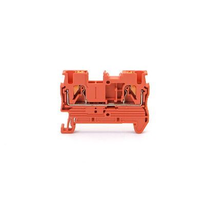 PT-2.5 10gb Din sliedes spaiļu bloka iespiežams savienotājs atsperes bezskrūvējams elektrisko vadu vadītājs PT2.5 vadu vads