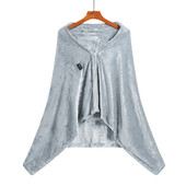 USB-soojendusega pontšoviska, soe pehme ja mugav autokontori kodureisiks (hall)