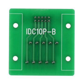 IDC10P 10Pin Αρσενική κεφαλίδα Breakout Board Terminal Block Connector PLC με βραχίονα