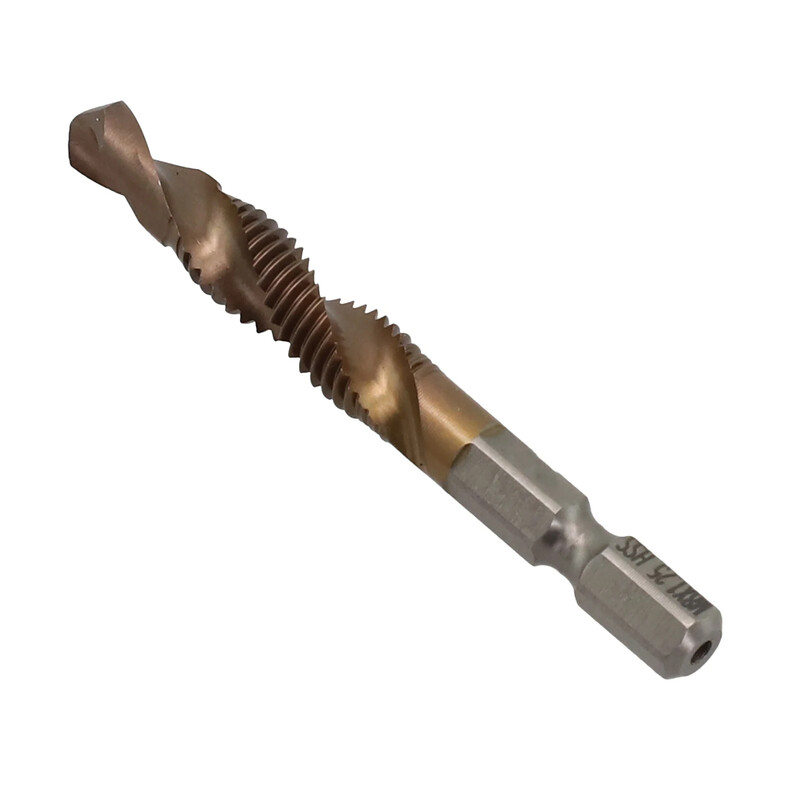 1 buc. Burghie de foraj din cobalt, scule de robinet compozit integrate HSS/M4/M5/M6/M8/M10 pentru piese de scule de foraj mecanic