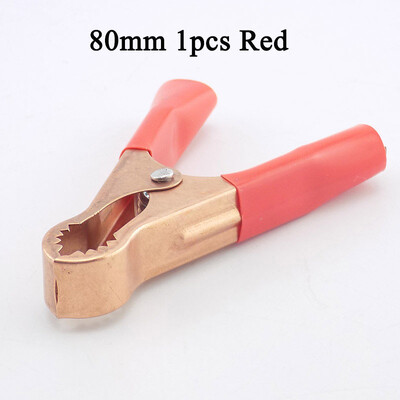 Cleme electrice crocodil 5A/30A/50A/100A Cleme pentru baterie de mașină pentru sondă de testare auto Conector clemă crocodil Instrumente electrice de bricolaj
