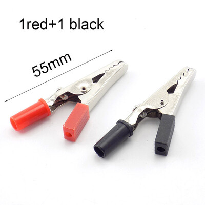 Cleme electrice crocodil 5A/30A/50A/100A Cleme pentru baterie de mașină pentru sondă de testare auto Conector clemă crocodil Instrumente electrice de bricolaj