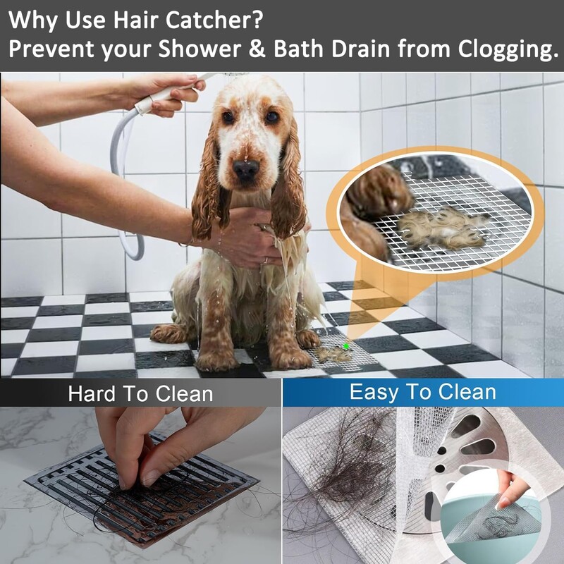 30gab Vienreizējās lietošanas dušas notekas vāks matu ķērējs dušas notekas tīkla uzlīme kanalizācijas filtra ekrāns vannas istabas veļas vannas izlietnei