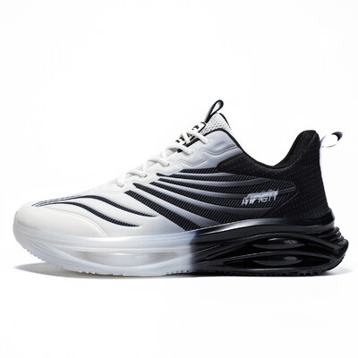 Jauni vīriešu skriešanas apavi Elpojoši, triecienu absorbējoši basketbola apavi Modernas un modernas šņorējamas kedas, sporta apavi treniņiem