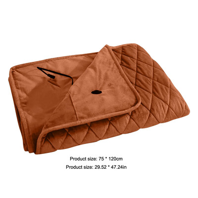 Elektrinė šildymo antklodė namų apyvokos reikmenys 5 V USB elektrinė šildoma kepurė Minkšta odai tinka skalbimo mašinoje, skirta namų lovai biure