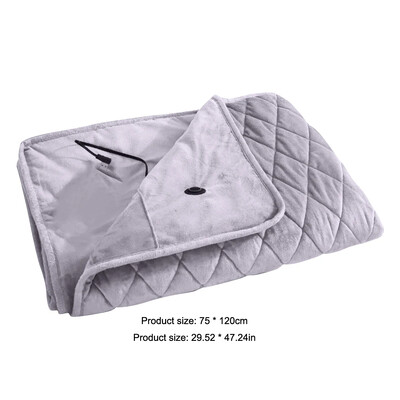 Elektrinė šildymo antklodė namų apyvokos reikmenys 5 V USB elektrinė šildoma kepurė Minkšta odai tinka skalbimo mašinoje, skirta namų lovai biure