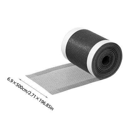 Filtru de scurgere pentru chiuveta de unică folosință, cu plasă de unică folosință, 5 m, pentru colector de păr, autocolante autoadezive pentru scurgere de podea