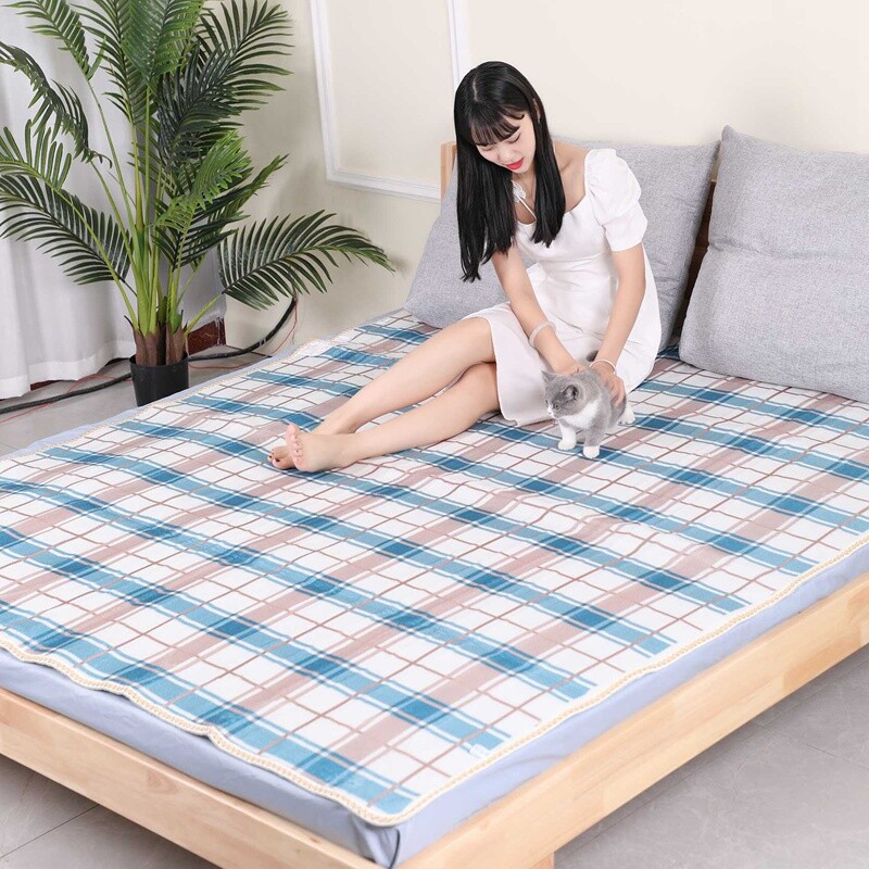 1 tk paksem soojendustekk termostaadi vaip 1,8x1,2M 220V EU pistik kahekorpuse talvesoojendaja jaoks