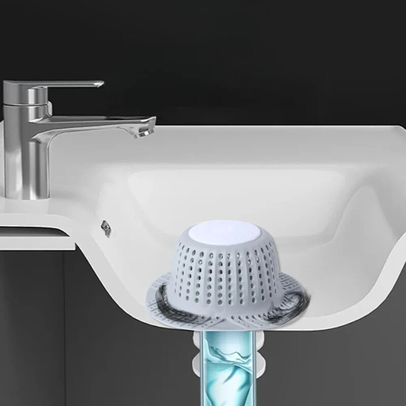 Naujas vonios nutekėjimo plaukų gaudiklis sulankstomas vandens nutekėjimo apsauginis dėklas, skirtas iššokantiems ir įprastiems dušo nutekėjimo kanalams vonios kriauklei