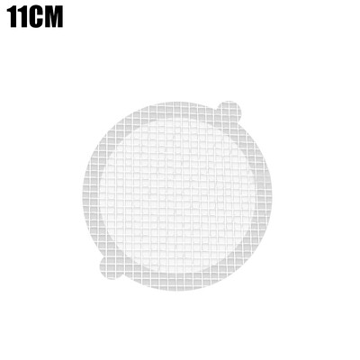 10/1 buc. Scurgere de duș decupabilă pentru captare a părului Autocolante autoadezive pentru scurgerea pardoselii, de unică folosință, cu plasă pentru chiuvetă, filtru pentru baie